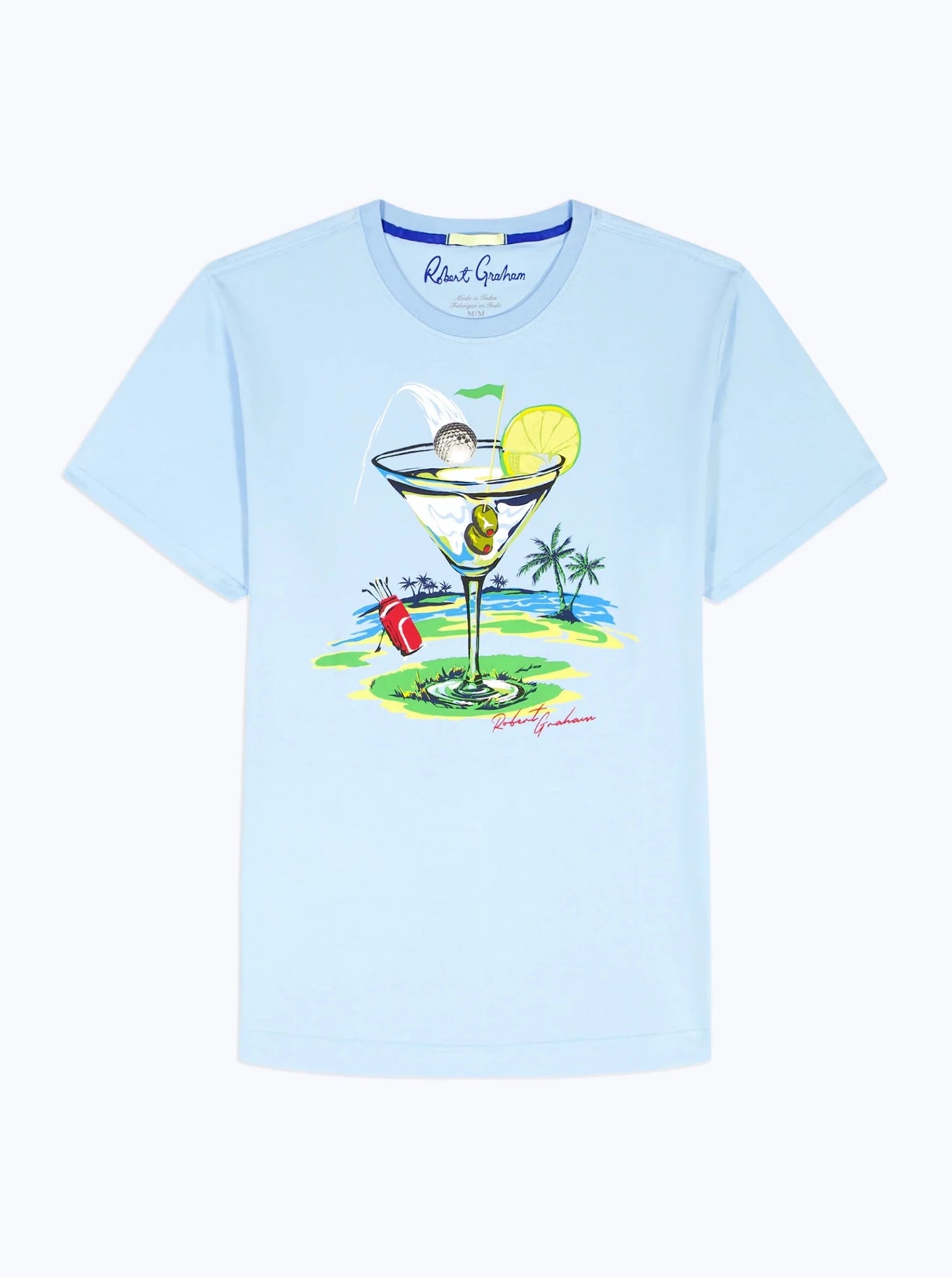 HOLE IN FUN SHORT SLEEVE T - SHIRT - thegreatputonmvHOLE IN FUN SHORT SLEEVE T - SHIRTHOLE IN FUN SHORT SLEEVE T - SHIRTHOLE IN FUN SHORT SLEEVE T - SHIRTMen's ShirtRobert GrahamthegreatputonmvS26724-450HOLE IN FUN SHORT SLEEVE T - SHIRTMLight Blue62300700