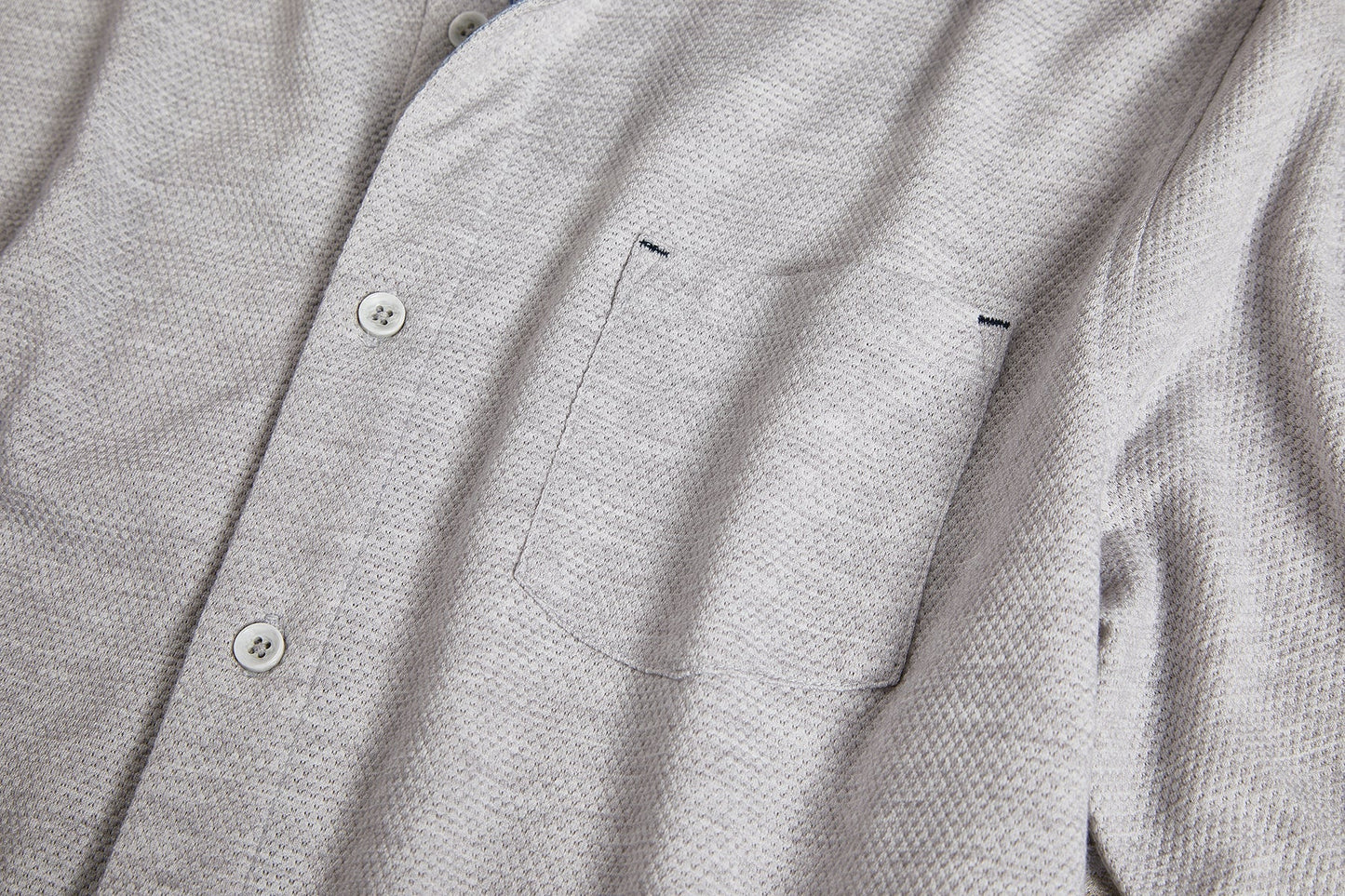 Honeycomb Knit Button Front Shirt - thegreatputonmvHoneycomb Knit Button Front ShirtHoneycomb Knit Button Front ShirtHoneycomb Knit Button Front ShirtT - SHIRTNICOBYthegreatputonmvNC26S45412Honeycomb Knit Button Front ShirtMSky