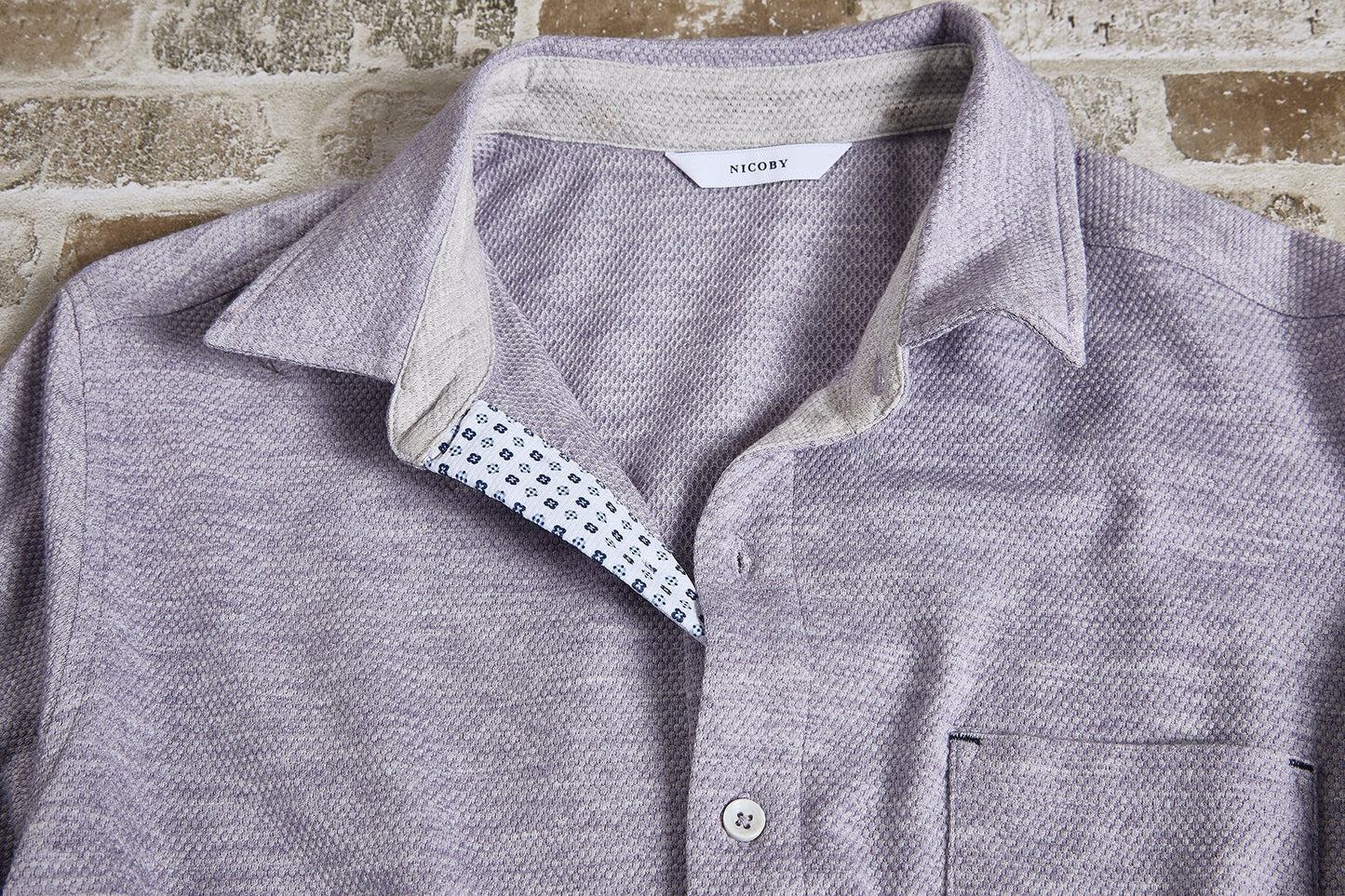 Honeycomb Knit Button Front Shirt - thegreatputonmvHoneycomb Knit Button Front ShirtHoneycomb Knit Button Front ShirtHoneycomb Knit Button Front ShirtT - SHIRTNICOBYthegreatputonmvNC26S45412Honeycomb Knit Button Front ShirtMSky