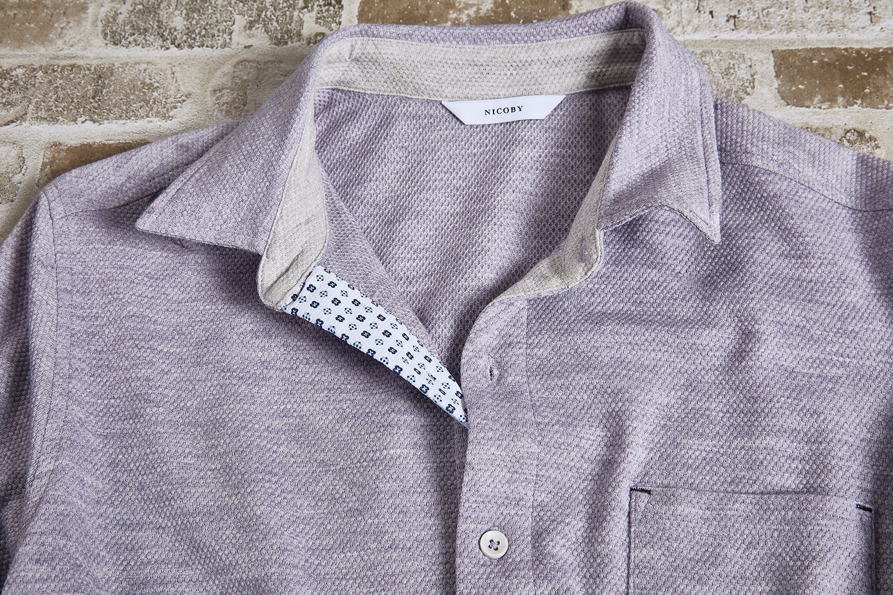 Honeycomb Knit Button Front Shirt - thegreatputonmvHoneycomb Knit Button Front ShirtHoneycomb Knit Button Front ShirtHoneycomb Knit Button Front ShirtT - SHIRTNICOBYthegreatputonmvNC26S45412Honeycomb Knit Button Front ShirtMSky