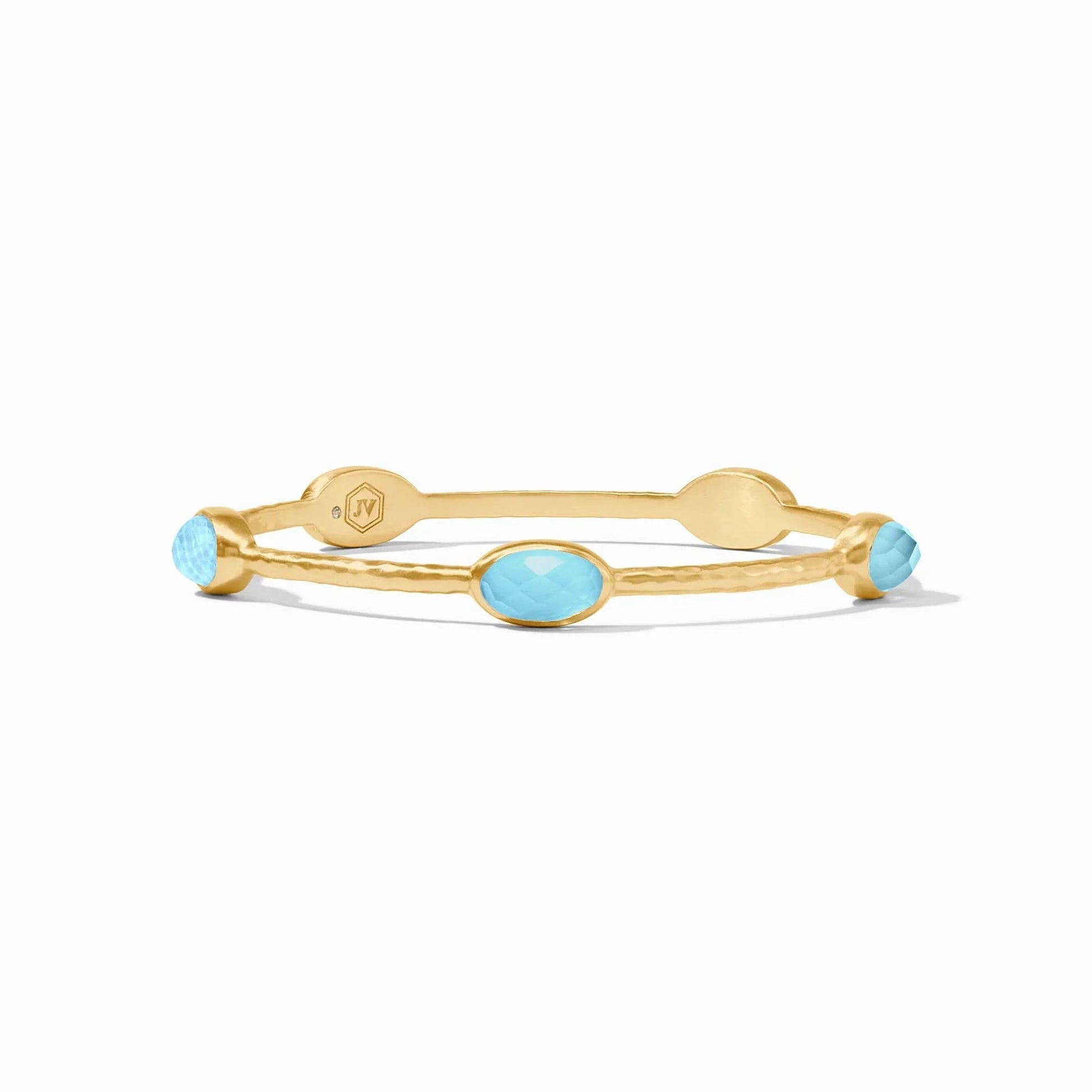 Ivy Stone Bangle - thegreatputonmvIvy Stone BangleIvy Stone BangleIvy Stone BangleBraceletJulie VosthegreatputonmvBG298GICP - MIvy Stone BangleIridescent Capri Blue94013831