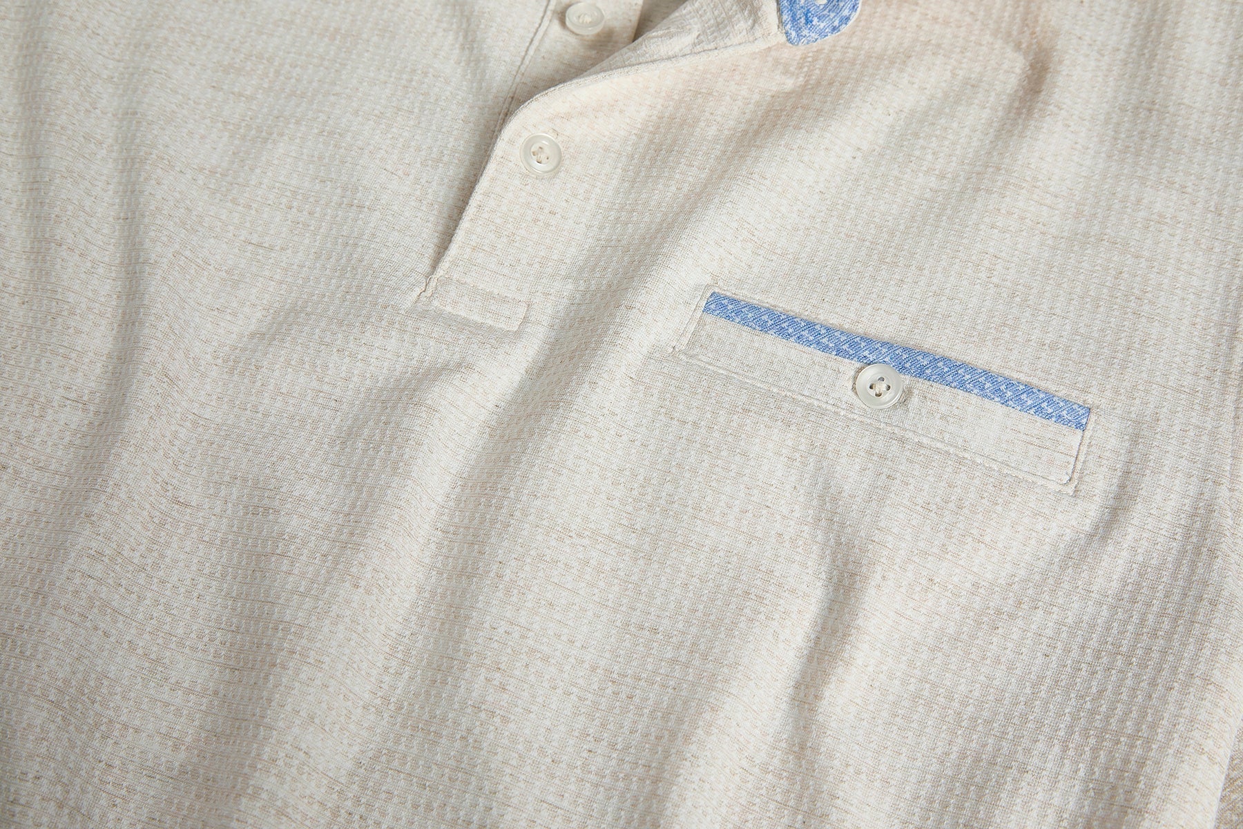 Jacquard Pattern Polo - thegreatputonmvJacquard Pattern PoloJacquard Pattern PoloJacquard Pattern PoloT - SHIRTNICOBYthegreatputonmvNC26S09308Jacquard Pattern PoloMOatmeal
