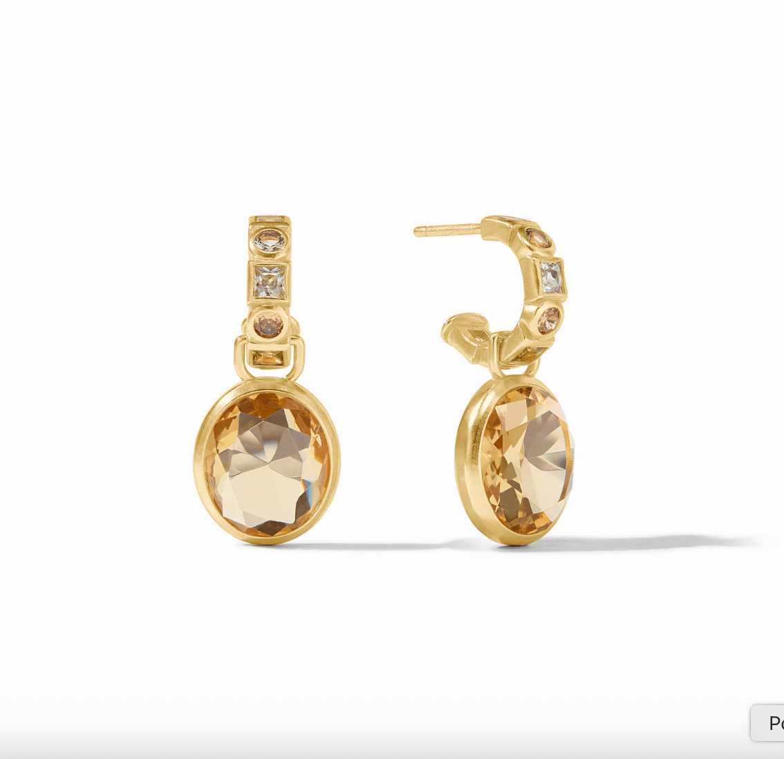 Jolie Hoop & Charm Earring - thegreatputonmvJolie Hoop & Charm EarringJolie Hoop & Charm EarringJolie Hoop & Charm EarringEarringJulie VosthegreatputonmvER1085GBQ00Jolie Hoop & Charm Earringaquamarine - blue