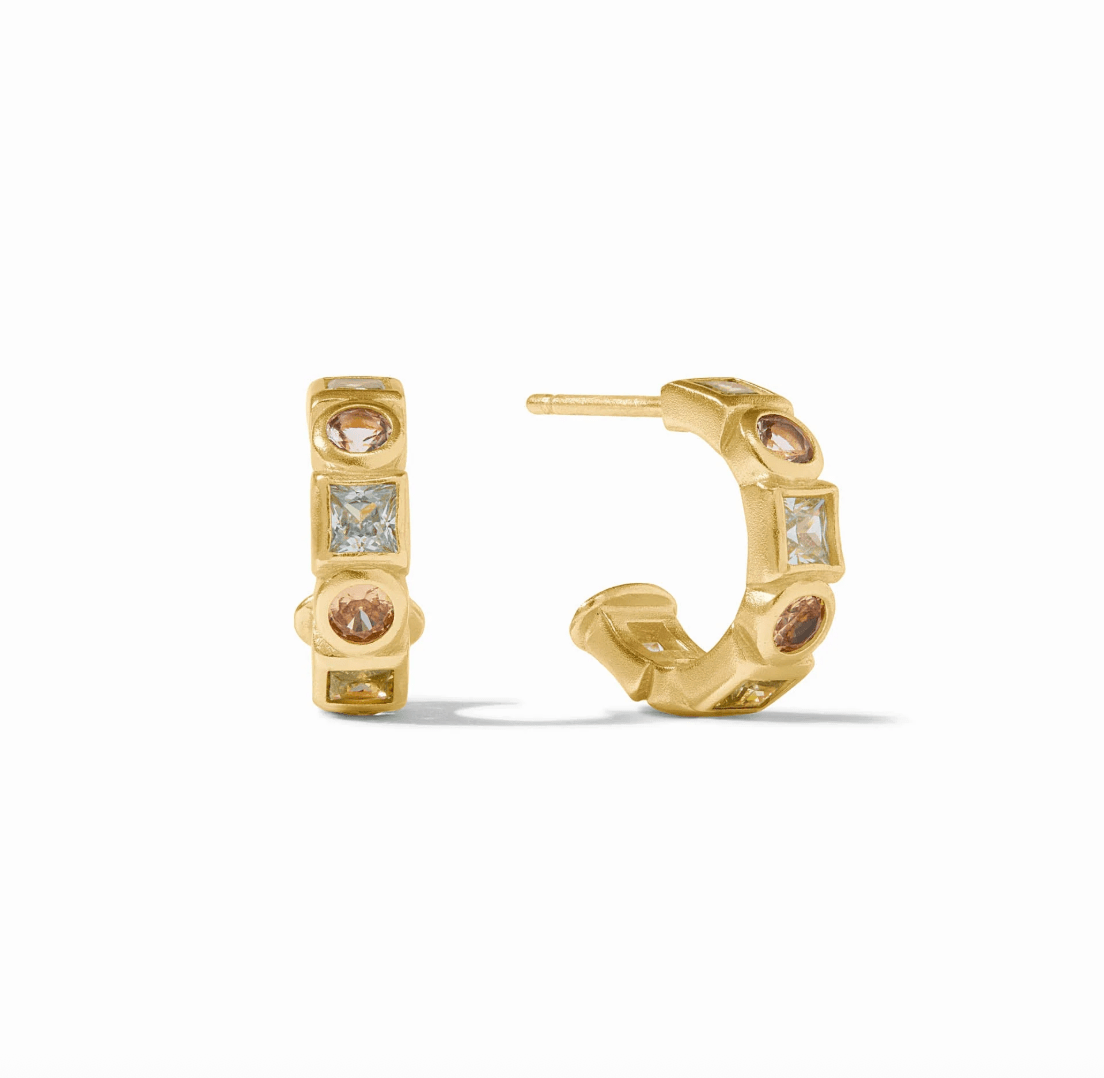 Jolie Hoop & Charm Earring - thegreatputonmvJolie Hoop & Charm EarringJolie Hoop & Charm EarringJolie Hoop & Charm EarringEarringJulie VosthegreatputonmvER1085GBQ00Jolie Hoop & Charm Earringaquamarine - blue