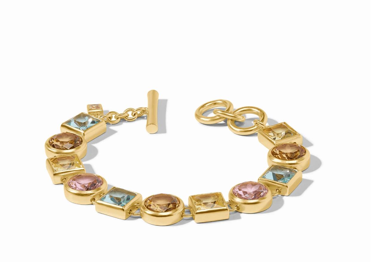 Jolie Tennis Bracelet - thegreatputonmvJolie Tennis BraceletJolie Tennis BraceletJolie Tennis BraceletBraceletJulie VosthegreatputonmvBL268GML00Jolie Tennis Braceletmulti - stone