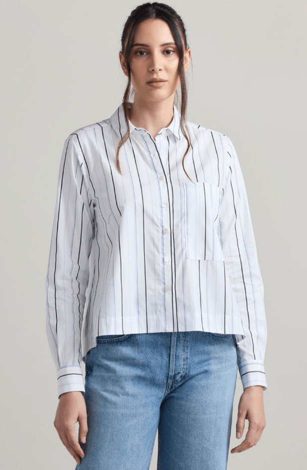 Julia Pleated Back Shirt - thegreatputonmvJulia Pleated Back ShirtJulia Pleated Back ShirtJulia Pleated Back ShirtWomen's ShirtMona Thalheimerthegreatputonmv6020Julia Pleated Back ShirtXS14197 - 3 Blue/White Stripe25986076