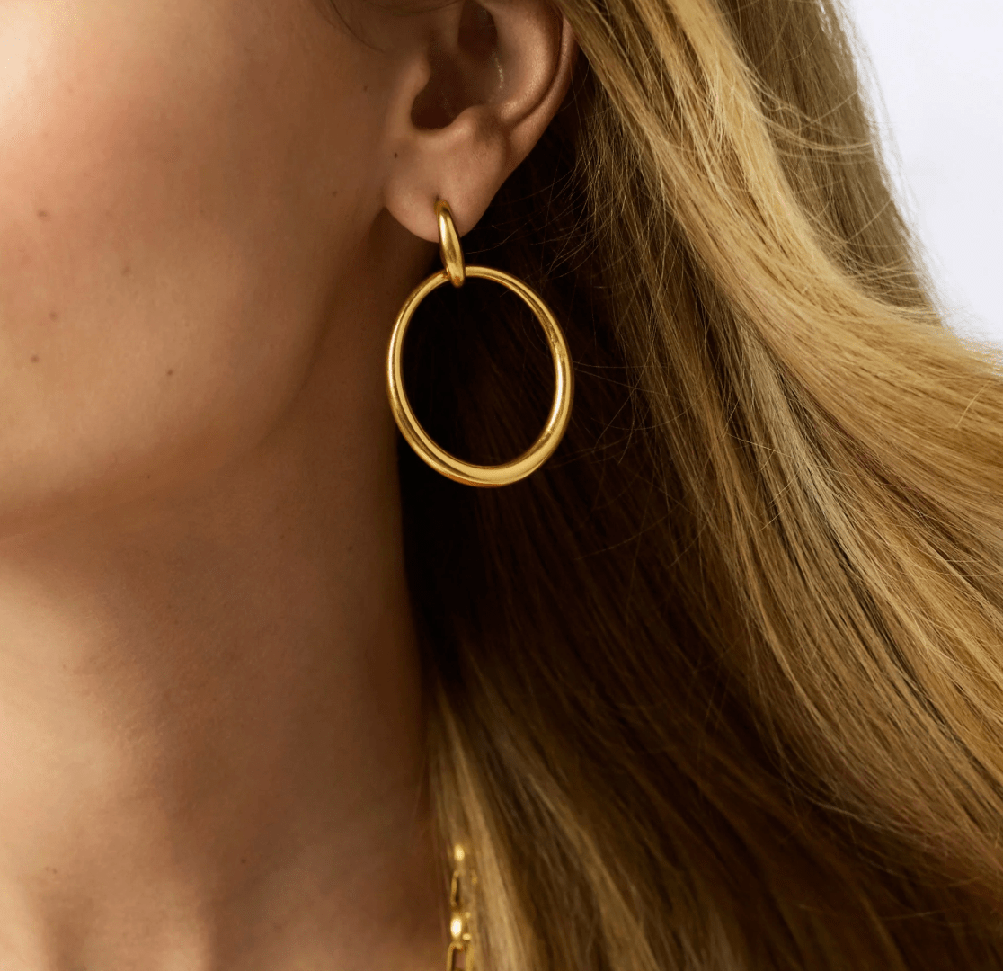 Laguna Doorknocker Earring - thegreatputonmvLaguna Doorknocker EarringLaguna Doorknocker EarringLaguna Doorknocker EarringEarringJulie VosthegreatputonmvER1075G00Laguna Doorknocker Earring