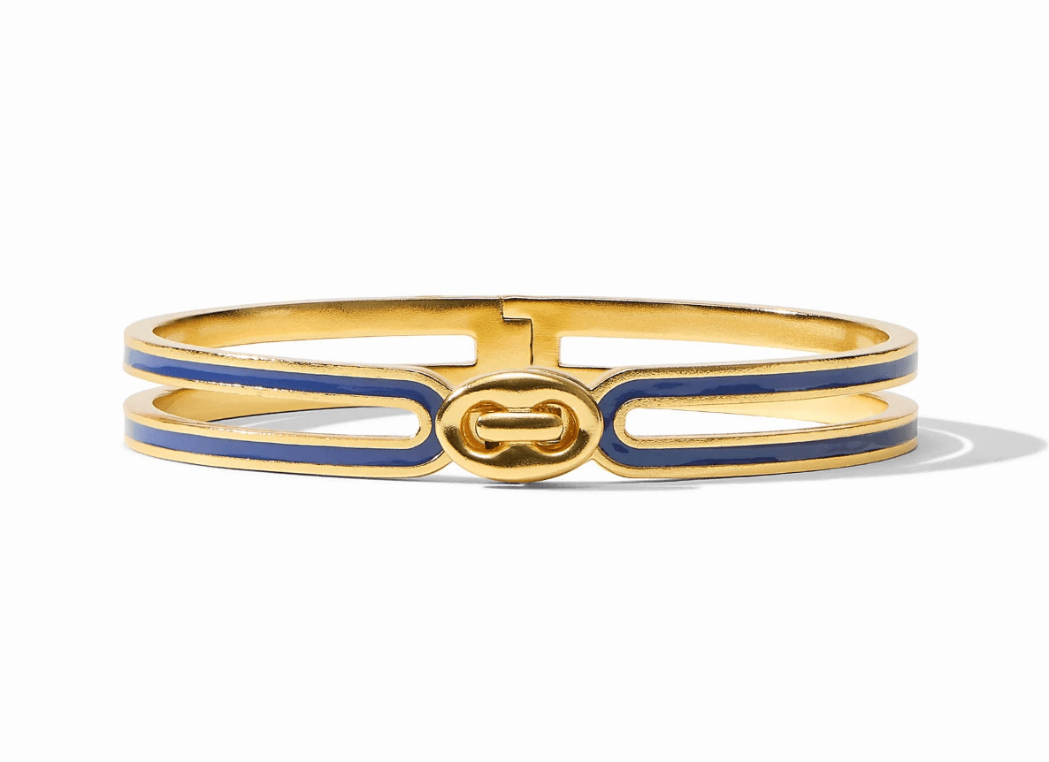 Laguna Enamel Hinge Bangle - thegreatputonmvLaguna Enamel Hinge BangleLaguna Enamel Hinge BangleLaguna Enamel Hinge BangleBANGLEJulie VosthegreatputonmvBG350GENV00Laguna Enamel Hinge Banglenavy