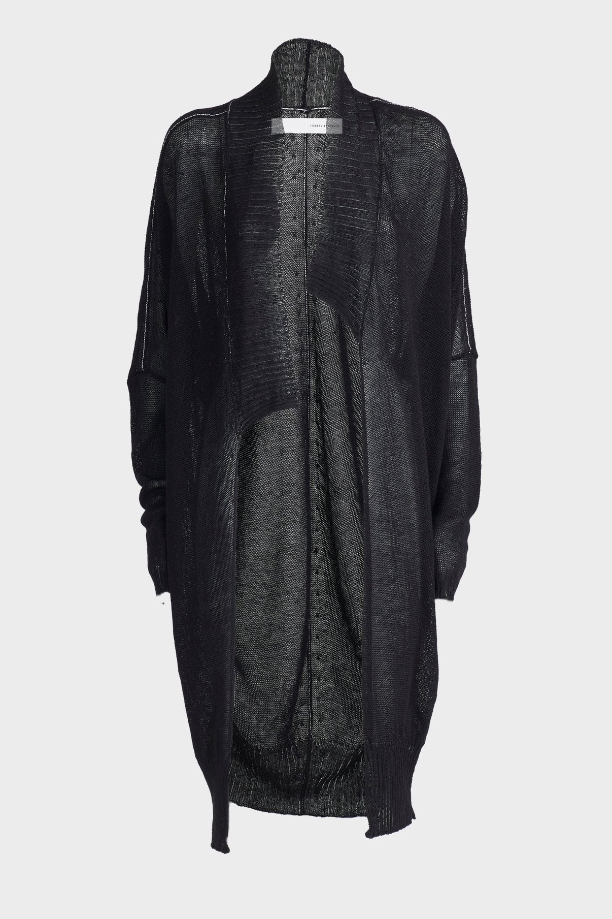 Cotton Linen Mid-length Cardigan main image 1