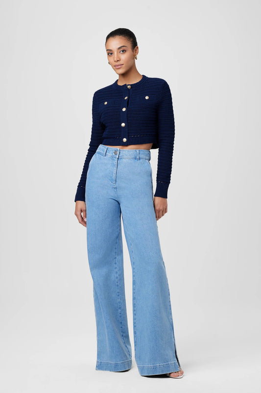 Miller Pointelle Cardigan - thegreatputonmvMiller Pointelle CardiganMiller Pointelle CardiganMiller Pointelle CardiganCardiganTOCCINthegreatputonmvTS5904N047Miller Pointelle CardiganSmallNAVY15137820