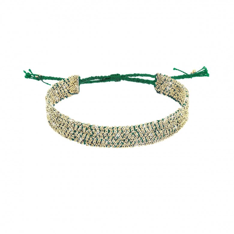MLS828 - thegreatputonmvMLS828MLS828MLS828BraceletMarie Laure ChamorelthegreatputonmvMLS828Gold & Green57148039