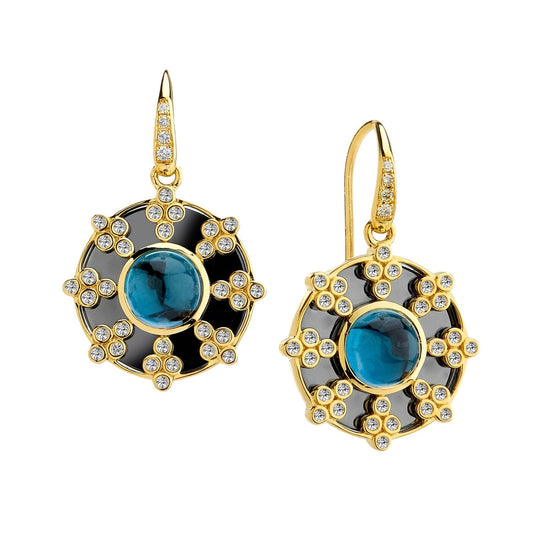 Mogul Gemstone and Diamond Earrings - thegreatputonmvMogul Gemstone and Diamond EarringsMogul Gemstone and Diamond EarringsMogul Gemstone and Diamond EarringsEarringSynathegreatputonmvE40171OSLBCDIAMogul Gemstone and Diamond Earrings75929991