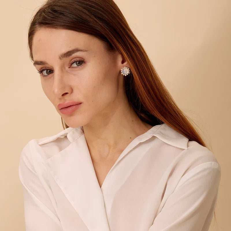 Moon Quartz Earrings - thegreatputonmvMoon Quartz EarringsMoon Quartz EarringsMoon Quartz EarringsEarringsSynathegreatputonmvE55127MQCDIAMoon Quartz Earrings13477255