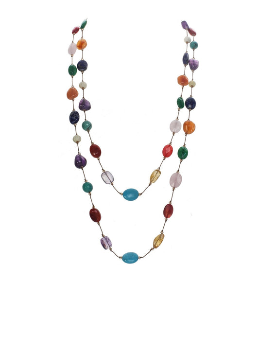 MULTI GEMSTONE, TLN - 661 - thegreatputonmvMULTI GEMSTONE, TLN - 661MULTI GEMSTONE, TLN - 661MULTI GEMSTONE, TLN - 661NecklaceMargo MorrisonthegreatputonmvMULTI GEMSTONE, TLN - 66114358407