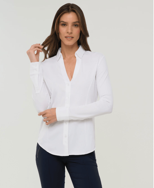 Nikki Longsleeve Pique Shirt - thegreatputonmvNikki Longsleeve Pique ShirtNikki Longsleeve Pique ShirtNikki Longsleeve Pique ShirtTopAnatomiethegreatputonmvAS0219PMNikki Longsleeve Pique ShirtWhiteXS