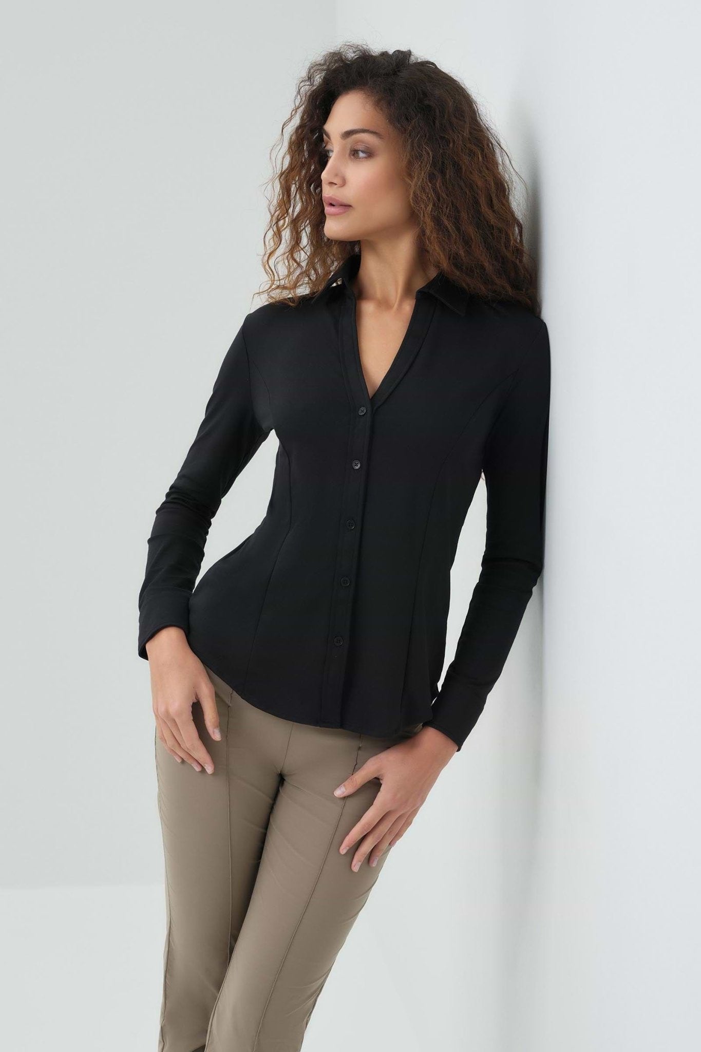 Nikki Longsleeve Pique Shirt - thegreatputonmvNikki Longsleeve Pique ShirtNikki Longsleeve Pique ShirtNikki Longsleeve Pique ShirtTopANATOMIEthegreatputonmvNikki Longsleeve Pique Shirt