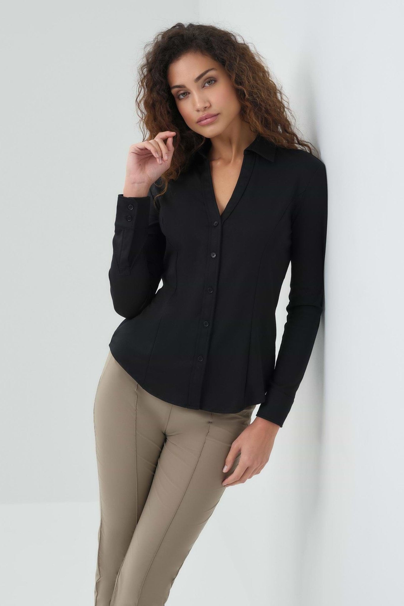 Nikki Longsleeve Pique Shirt - thegreatputonmvNikki Longsleeve Pique ShirtNikki Longsleeve Pique ShirtNikki Longsleeve Pique ShirtTopANATOMIEthegreatputonmvNikki Longsleeve Pique Shirt