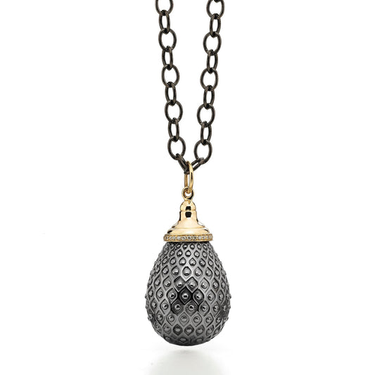 Oxidized Silver Mogul Drop Pendant - thegreatputonmvOxidized Silver Mogul Drop PendantOxidized Silver Mogul Drop PendantOxidized Silver Mogul Drop PendantOxidized Silver Mogul Drop PendantSynathegreatputonmvP50570OSCDIAOxidized Silver Mogul Drop Pendant20965255
