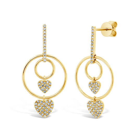 Pave Heart Earrings - thegreatputonmvPave Heart EarringsPave Heart EarringsPave Heart EarringsEarringsShy CreationthegreatputonmvSC55007877Pave Heart Earrings49448583