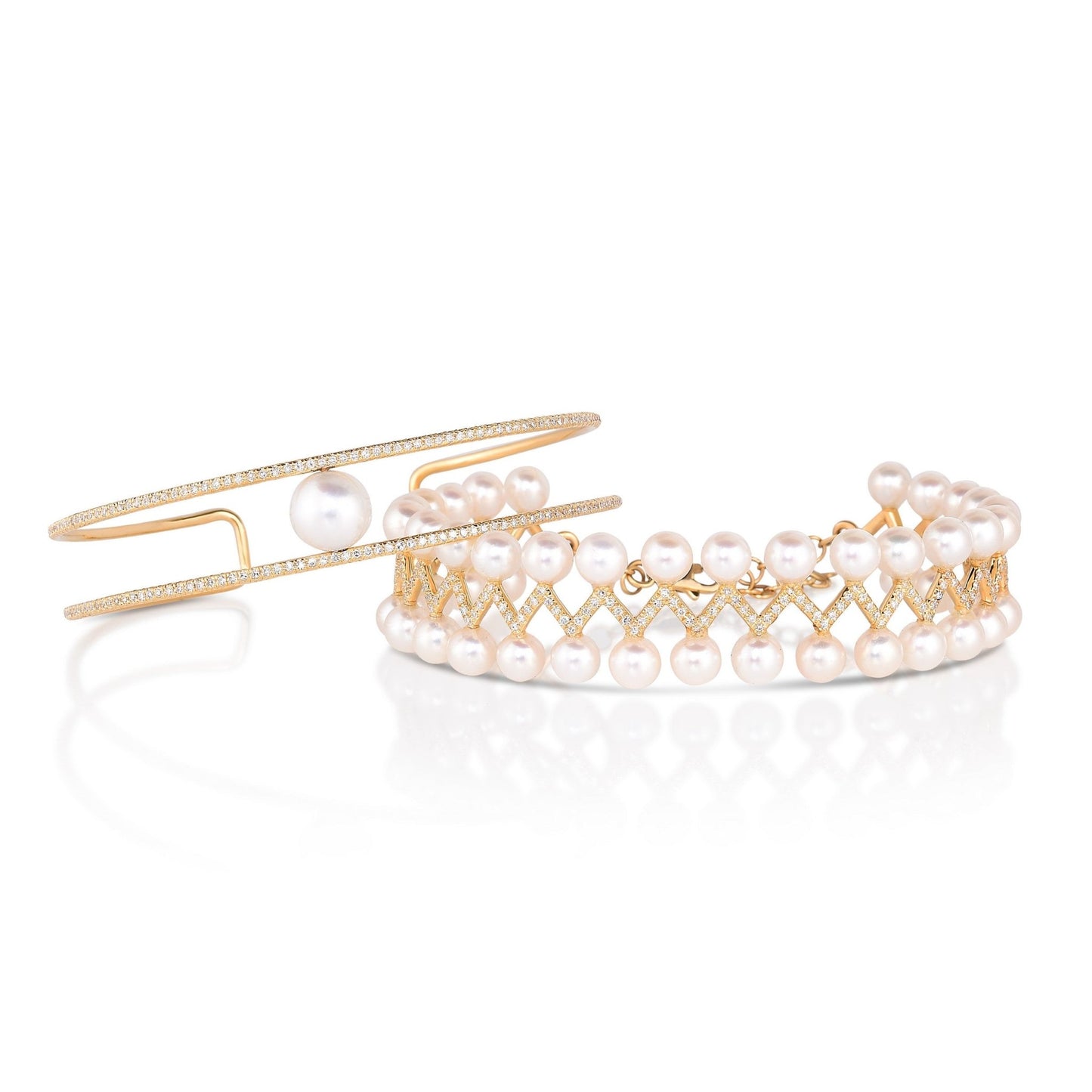 Pearl & Pave Diamond Zig Zag Bracelets - thegreatputonmvPearl & Pave Diamond Zig Zag BraceletsPearl & Pave Diamond Zig Zag BraceletsPearl & Pave Diamond Zig Zag BraceletsBraceletFern FreemanthegreatputonmvPearl & Pave Diamond Zig Zag Bracelets78350215