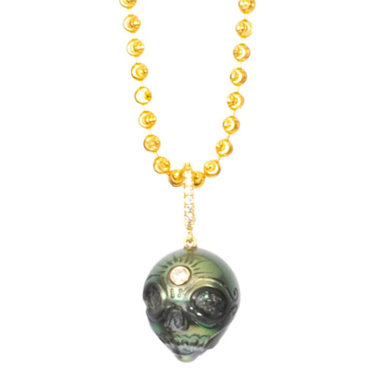 PEARL PENDANT - thegreatputonmvPEARL PENDANTPEARL PENDANTPEARL PENDANTNecklaceSamira 13thegreatputonmvP - 1271 - NP - 09 - YGPEARL PENDANT