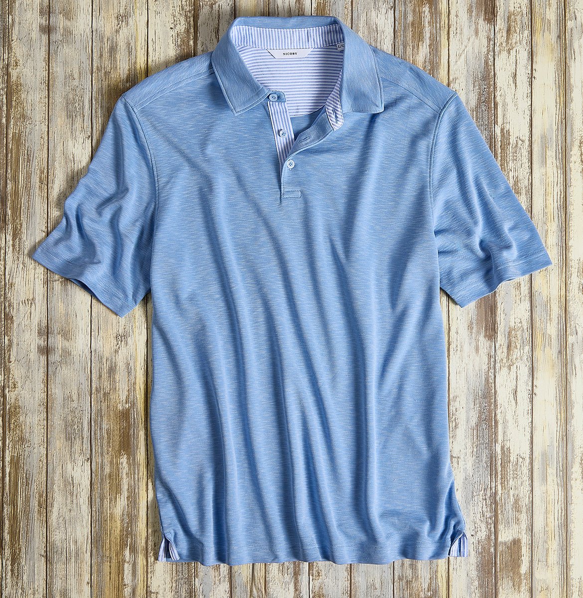 Polynosic Slub Polo - thegreatputonmvPolynosic Slub PoloPolynosic Slub PoloPolynosic Slub PoloT - SHIRTNICOBYthegreatputonmvNC26S05009Polynosic Slub PoloMPERIWINKLE