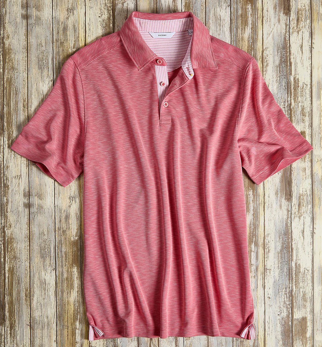 Polynosic Slub Polo - thegreatputonmvPolynosic Slub PoloPolynosic Slub PoloPolynosic Slub PoloT - SHIRTNICOBYthegreatputonmvNC26S05009Polynosic Slub PoloMCORAL