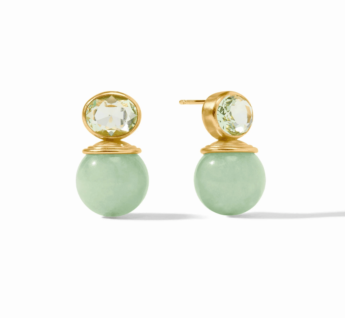 Portofino Earring - thegreatputonmvPortofino EarringPortofino EarringPortofino EarringEarringJulie VosthegreatputonmvER1094GAJ00Portofino Earringaqua - jade
