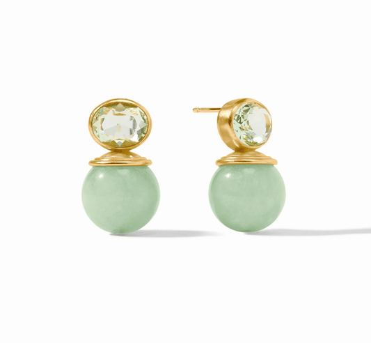 Portofino Earring - thegreatputonmvPortofino EarringPortofino EarringPortofino EarringEarringJulie VosthegreatputonmvER1094GAJ00Portofino Earringaqua - jade