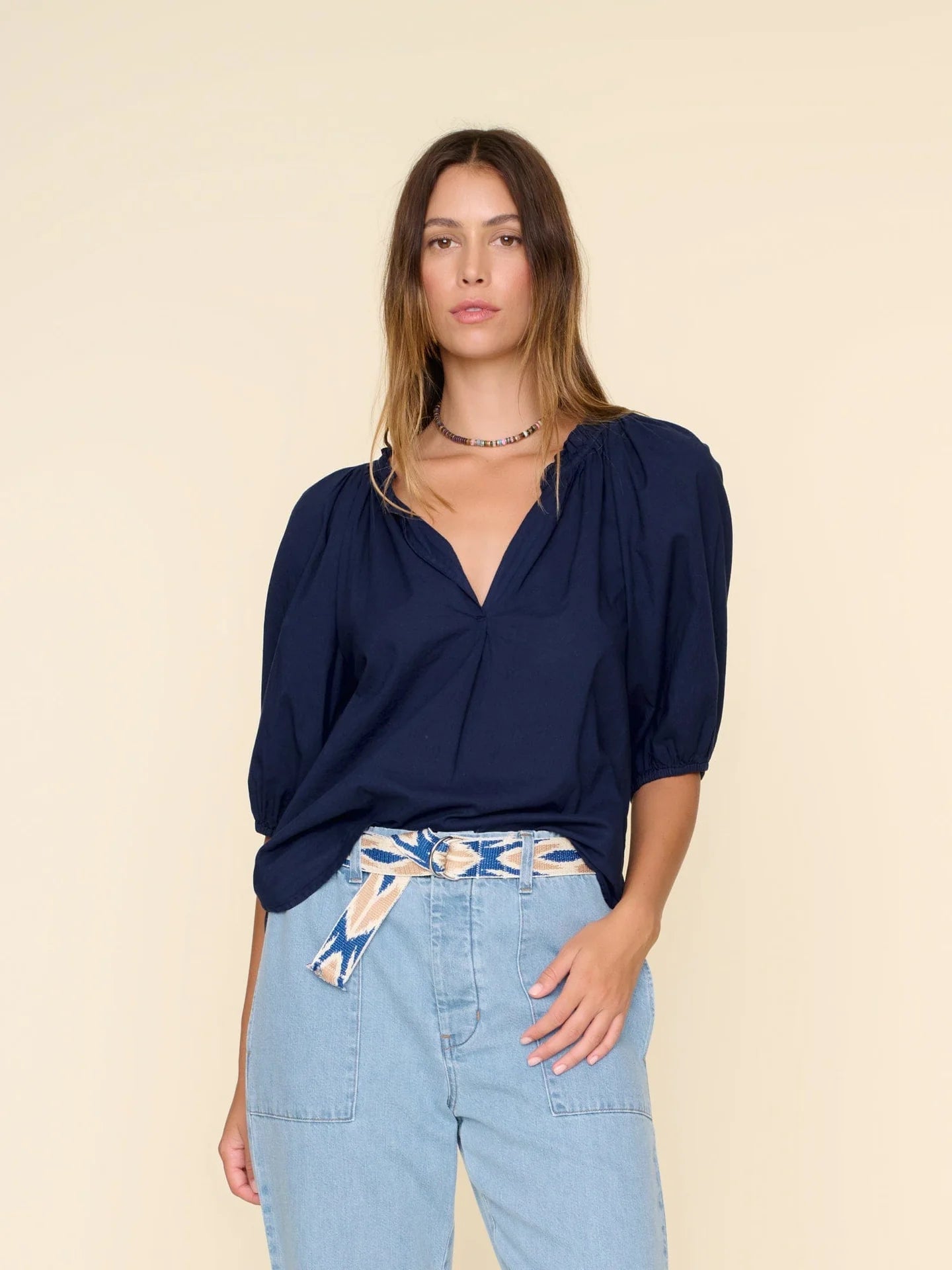 PRE ORDER - Jules Top - thegreatputonmvPRE ORDER - Jules TopPRE ORDER - Jules TopPRE ORDER - Jules TopTopXirenathegreatputonmvPRE ORDER - Jules TopNavyXS