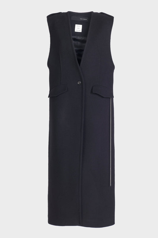 PRE ORDER - Wool Long Vest - thegreatputonmvPRE ORDER - Wool Long VestPRE ORDER - Wool Long VestPRE ORDER - Wool Long VestWOMEN'S VESTISABEL BENENATOthegreatputonmvDW13F24PRE ORDER - Wool Long VestBLACK 01M