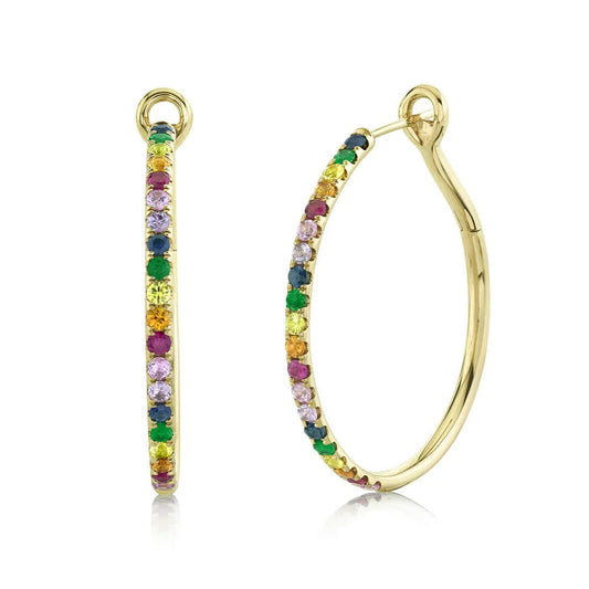 RAINBOW HOOPS - thegreatputonmvRAINBOW HOOPSRAINBOW HOOPSRAINBOW HOOPSEarringssamira13thegreatputonmvRAINBOW HOOPS71851143