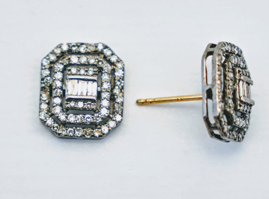 Rectangle Diamond Baguette and Pave' Diamond Earrings - thegreatputonmvRectangle Diamond Baguette and Pave' Diamond EarringsRectangle Diamond Baguette and Pave' Diamond EarringsRectangle Diamond Baguette and Pave' Diamond EarringsEarringsSafia DaythegreatputonmvRectangle Diamond Baguette and Pave' Diamond Earrings41591943