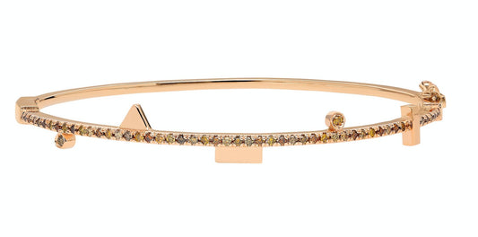 Rose Gold Bangle - thegreatputonmvRose Gold BangleRose Gold BangleRose Gold BangleBraceletHarikathegreatputonmvHB4214K Rose gold and autumn diamond bangle with double clasp Autumn diamond: .48CT Made in Turkey81648775
