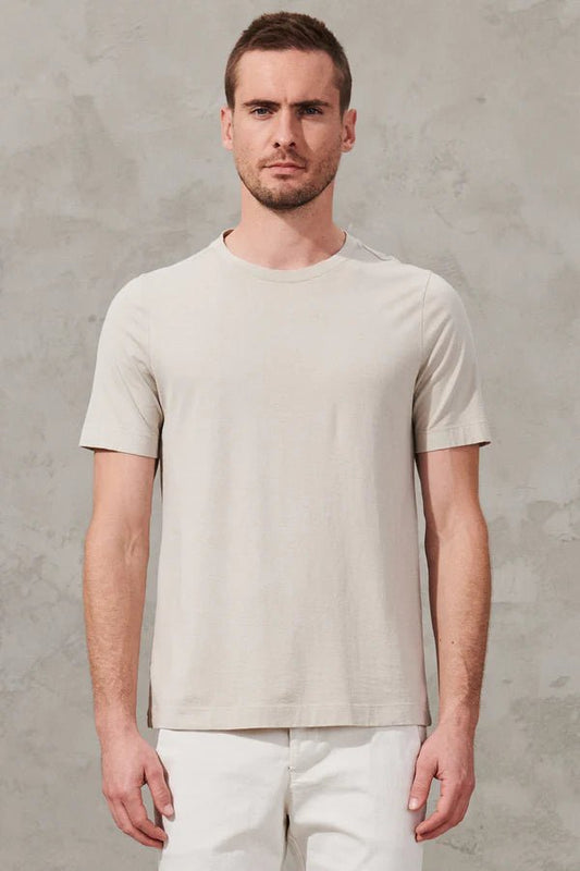 Roundneck Regular-Fit T-Shirt in Cotton Jersey - thegreatputonmvRoundneck Regular-Fit T-Shirt in Cotton JerseyRoundneck Regular-Fit T-Shirt in Cotton JerseyRoundneck Regular-Fit T-Shirt in Cotton JerseyMen's ShirtTransit Men'sthegreatputonmvCFUTRW1362Roundneck Regular-Fit T-Shirt in Cotton JerseyMU02 STONE