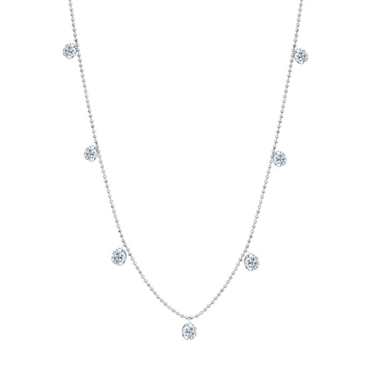 Small Floating Diamond Necklace in White - thegreatputonmvSmall Floating Diamond Necklace in WhiteSmall Floating Diamond Necklace in WhiteSmall Floating Diamond Necklace in WhiteNeckaceGrazielathegreatputonmvN - 1411795WSmall Floating Diamond Necklace in White90746759