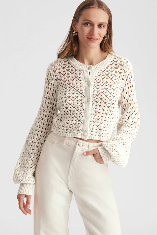 Tori Crochet Blouson Cardigan - thegreatputonmvTori Crochet Blouson CardiganTori Crochet Blouson CardiganTori Crochet Blouson CardiganCardiganTOCCINthegreatputonmvTC5919N064Tori Crochet Blouson CardiganSmallOPTIC38624540