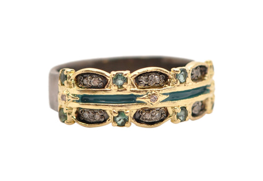 Tourmaline and Diamond Scalloped Ring - thegreatputonmvTourmaline and Diamond Scalloped RingTourmaline and Diamond Scalloped RingTourmaline and Diamond Scalloped RingRingsArmentathegreatputonmvTourmaline and Diamond Scalloped Ring760198279