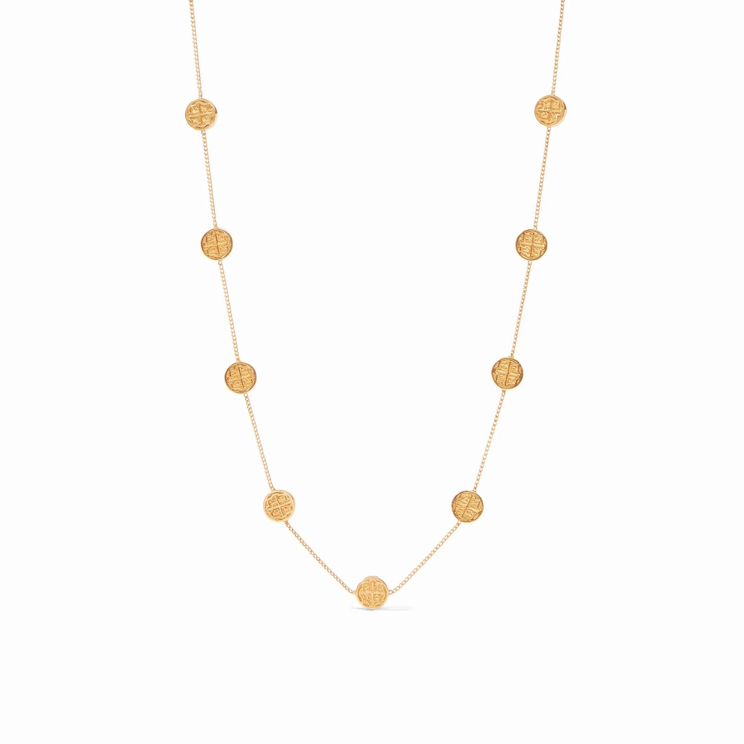 Valencia Delicate Station Necklace - thegreatputonmvValencia Delicate Station NecklaceValencia Delicate Station NecklaceValencia Delicate Station NecklaceNecklaceJulie Vos CollectionthegreatputonmvN286G00Valencia Delicate Station NecklaceGold82368647