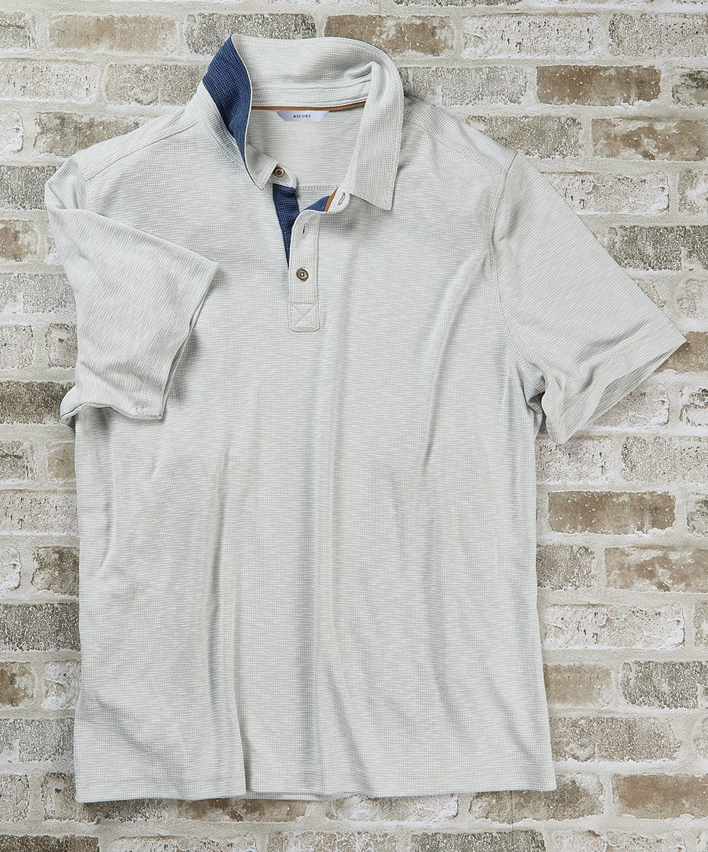 Waffle Polynosic Polo - thegreatputonmvWaffle Polynosic PoloWaffle Polynosic PoloWaffle Polynosic PoloT - SHIRTNICOBYthegreatputonmvNC26S51478Waffle Polynosic PoloMLT. GRAY