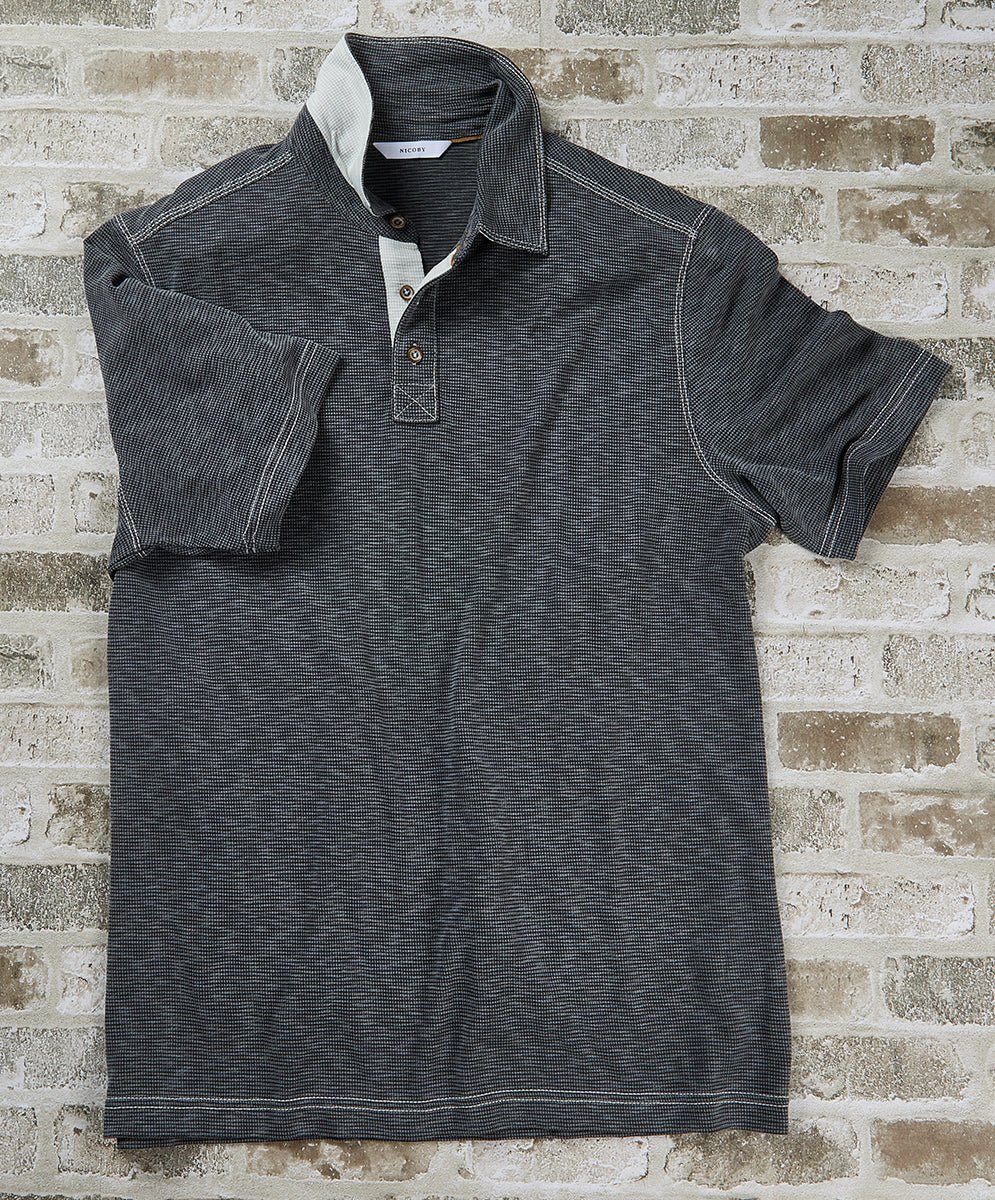 Waffle Polynosic Polo - thegreatputonmvWaffle Polynosic PoloWaffle Polynosic PoloWaffle Polynosic PoloT - SHIRTNICOBYthegreatputonmvNC26S51478Waffle Polynosic PoloMCharcoal