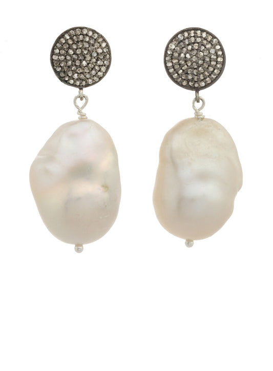 White Baroque Pearl - thegreatputonmvWhite Baroque PearlWhite Baroque PearlWhite Baroque PearlEarringsMargo MorrisonthegreatputonmvEAR1FCS - Wbp2White Baroque Pearl57491591