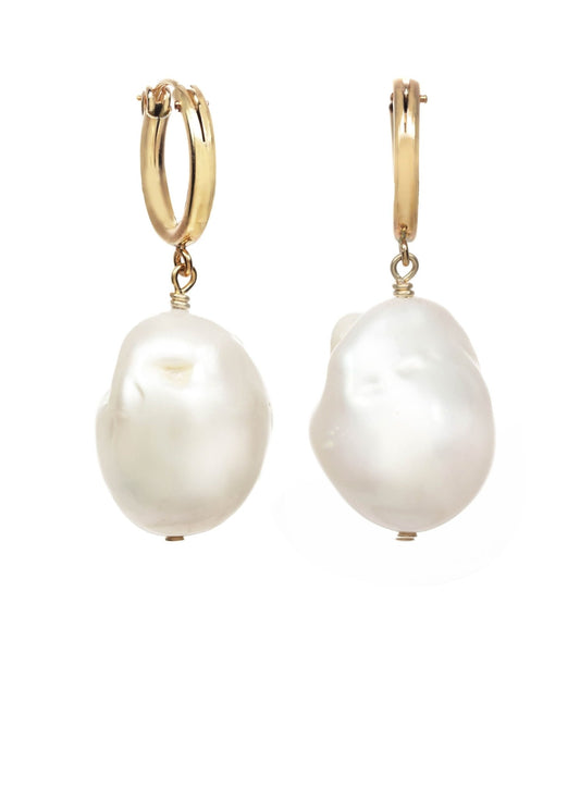 White Baroque Pearl - thegreatputonmvWhite Baroque PearlWhite Baroque PearlWhite Baroque PearlEarringsMargo MorrisonthegreatputonmvEARHGF - Wbp2White Baroque Pearl02587271