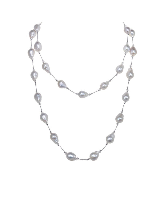 WHITE BAROQUE PEARL, LN - 1824GR - thegreatputonmvWHITE BAROQUE PEARL, LN - 1824GRWHITE BAROQUE PEARL, LN - 1824GRWHITE BAROQUE PEARL, LN - 1824GRNecklaceMargo MorrisonthegreatputonmvWHITE BAROQUE PEARL, LN - 1824GR68786055
