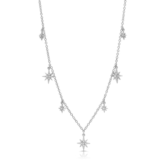 White Starburst Adjustable Necklace - thegreatputonmvWhite Starburst Adjustable NecklaceWhite Starburst Adjustable NecklaceWhite Starburst Adjustable NecklaceNeckaceGrazielathegreatputonmvSTN - 101700WWhite Starburst Adjustable Necklace75681415