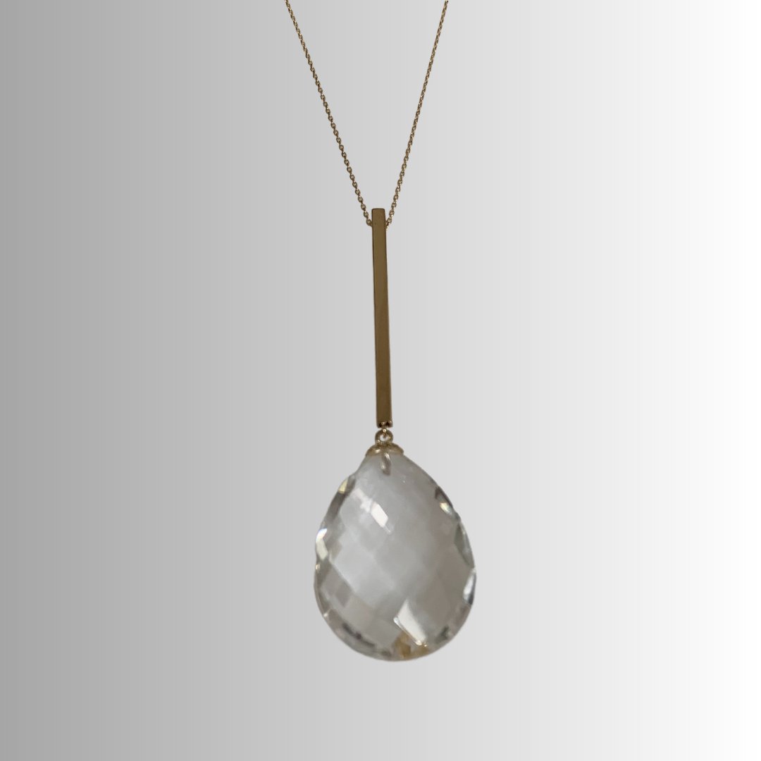 White Topaz Necklace - thegreatputonmvWhite Topaz NecklaceWhite Topaz NecklaceWhite Topaz NecklaceNeckaceKaren LeethegreatputonmvWhite Topaz Necklace00461703