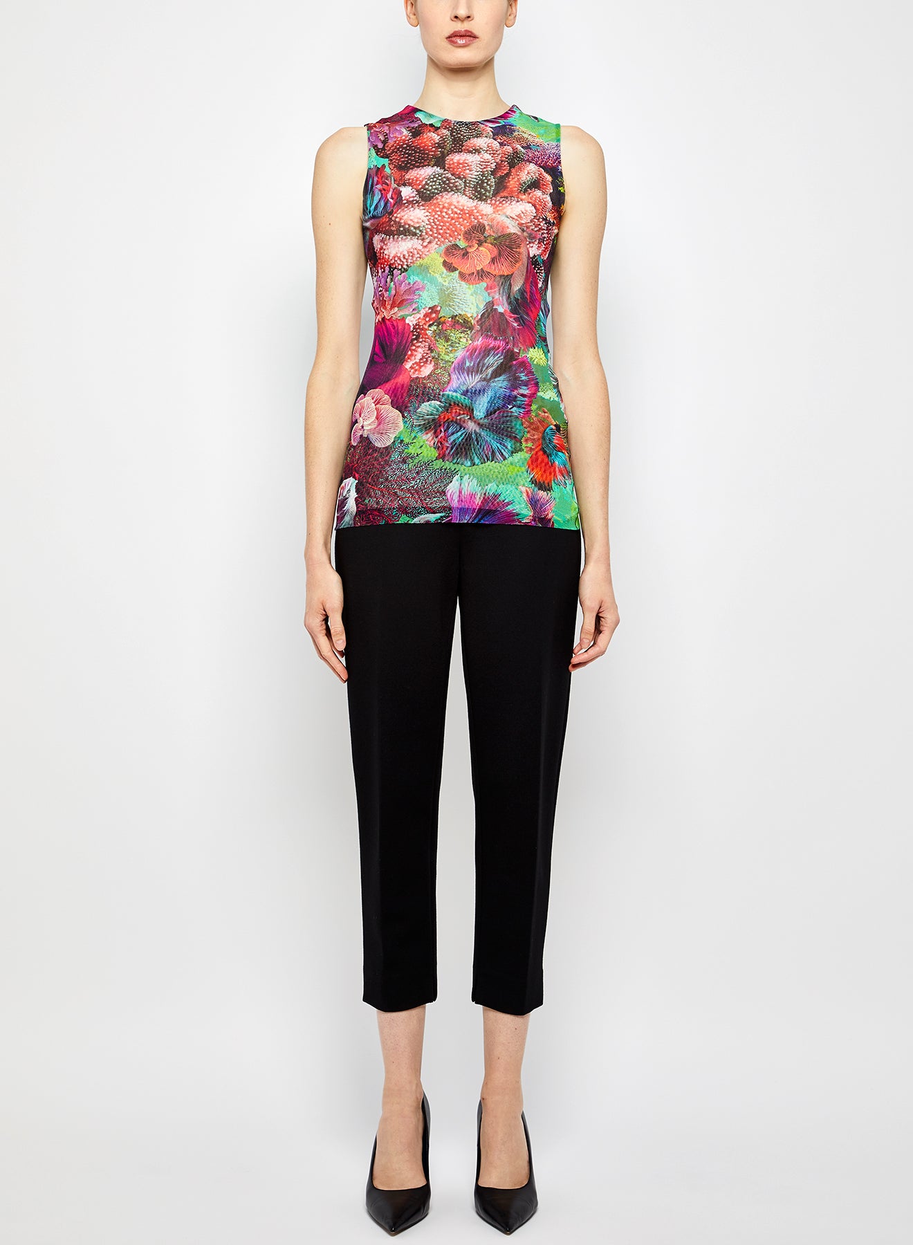 Fuzzi Sleeveless Blouse