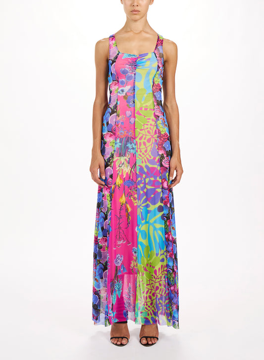 Abito Lungo Sleeveless Maxi Dress