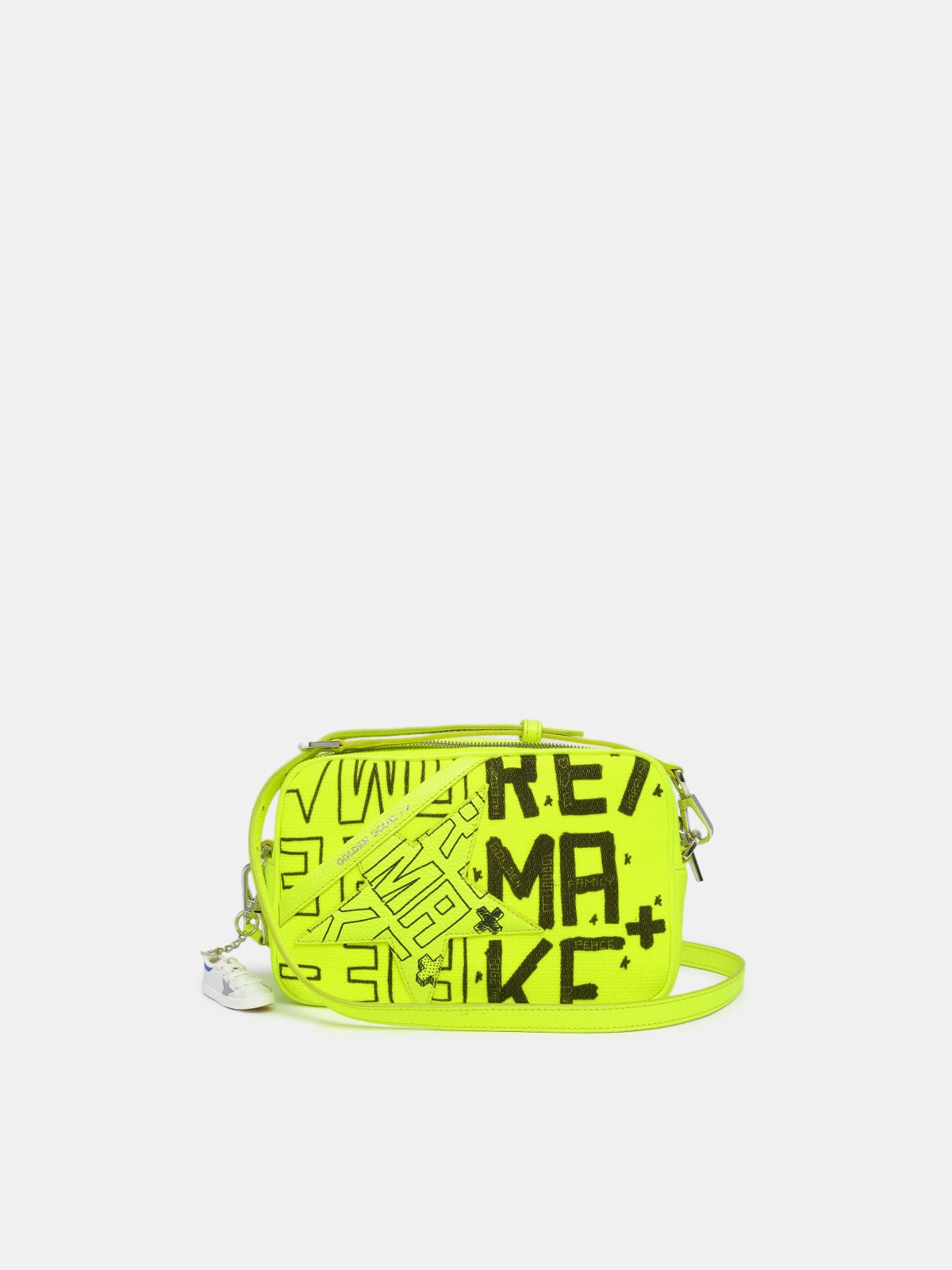 Fluorescent yellow Star Bag in canvas with Sneakers Maker print - thegreatputonmvFluorescent yellow Star Bag in canvas with Sneakers Maker printFluorescent yellow Star Bag in canvas with Sneakers Maker printFluorescent yellow Star Bag in canvas with Sneakers Maker printHandbagGolden Goosethegreatputonmv107510Fluorescent yellow Star Bag in canvas with Sneakers Maker print43977401