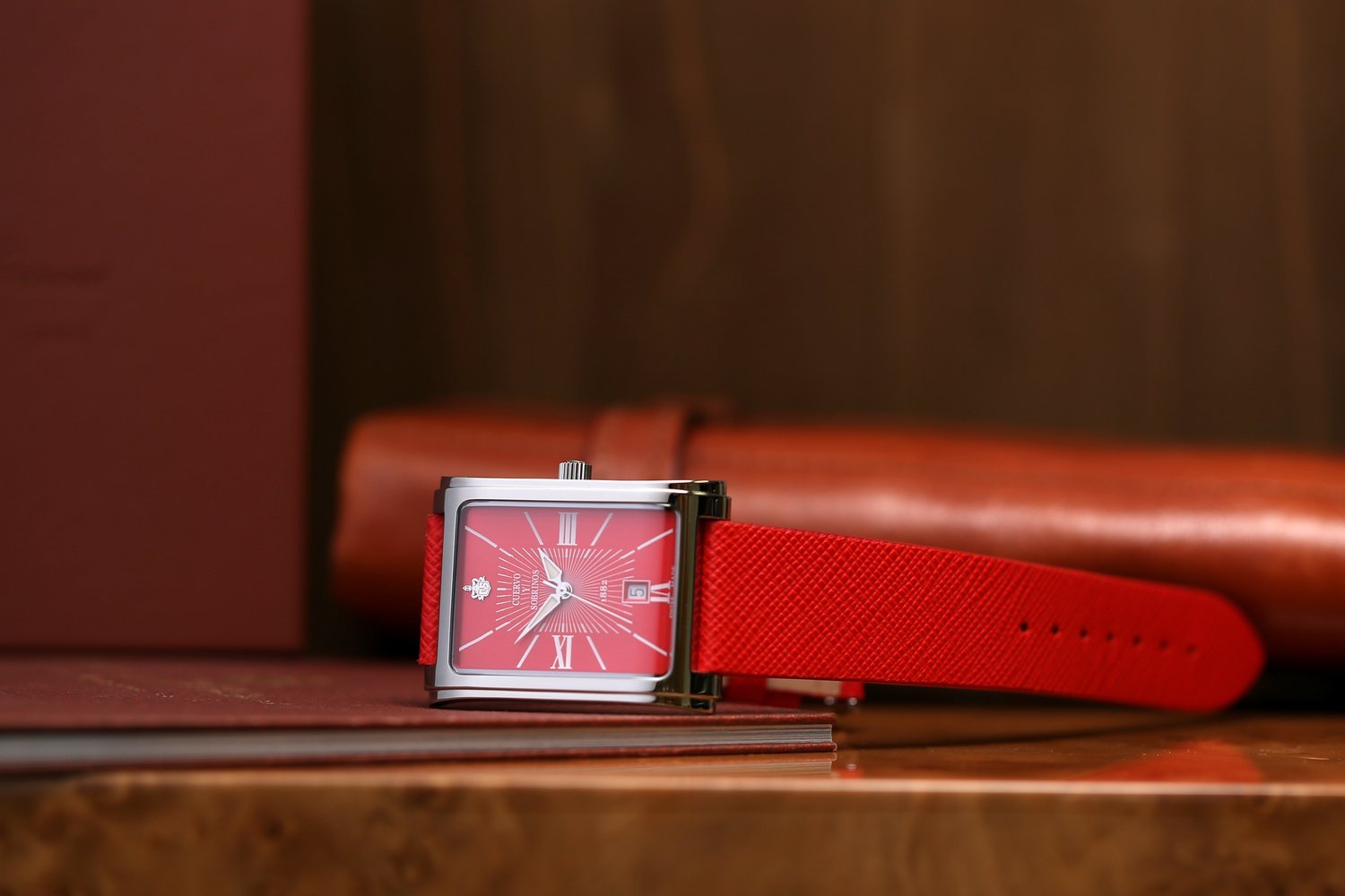 Prominente Quartz Watch in Red - thegreatputonmvProminente Quartz Watch in RedProminente Quartz Watch in RedProminente Quartz Watch in RedWatchesCuervo y SobrinosthegreatputonmvProminente Quartz Watch in Red66101433